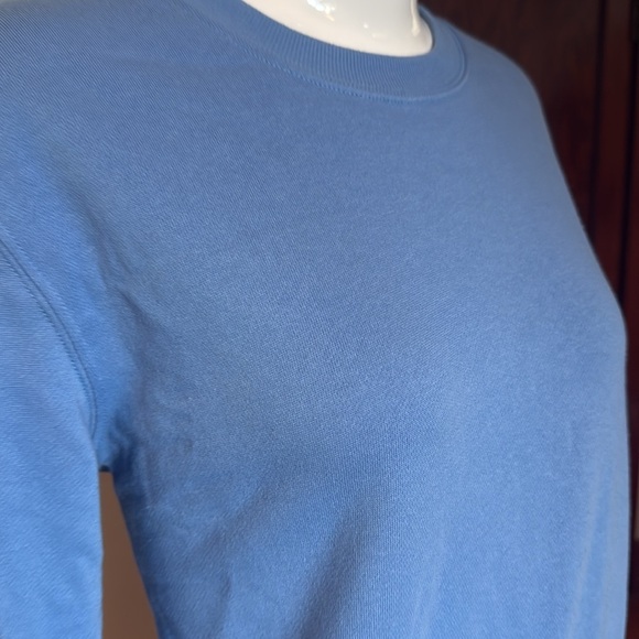 NWT Z supply size XS super super soft Blue Crewneck Sweatshirt - Picture 4 of 5